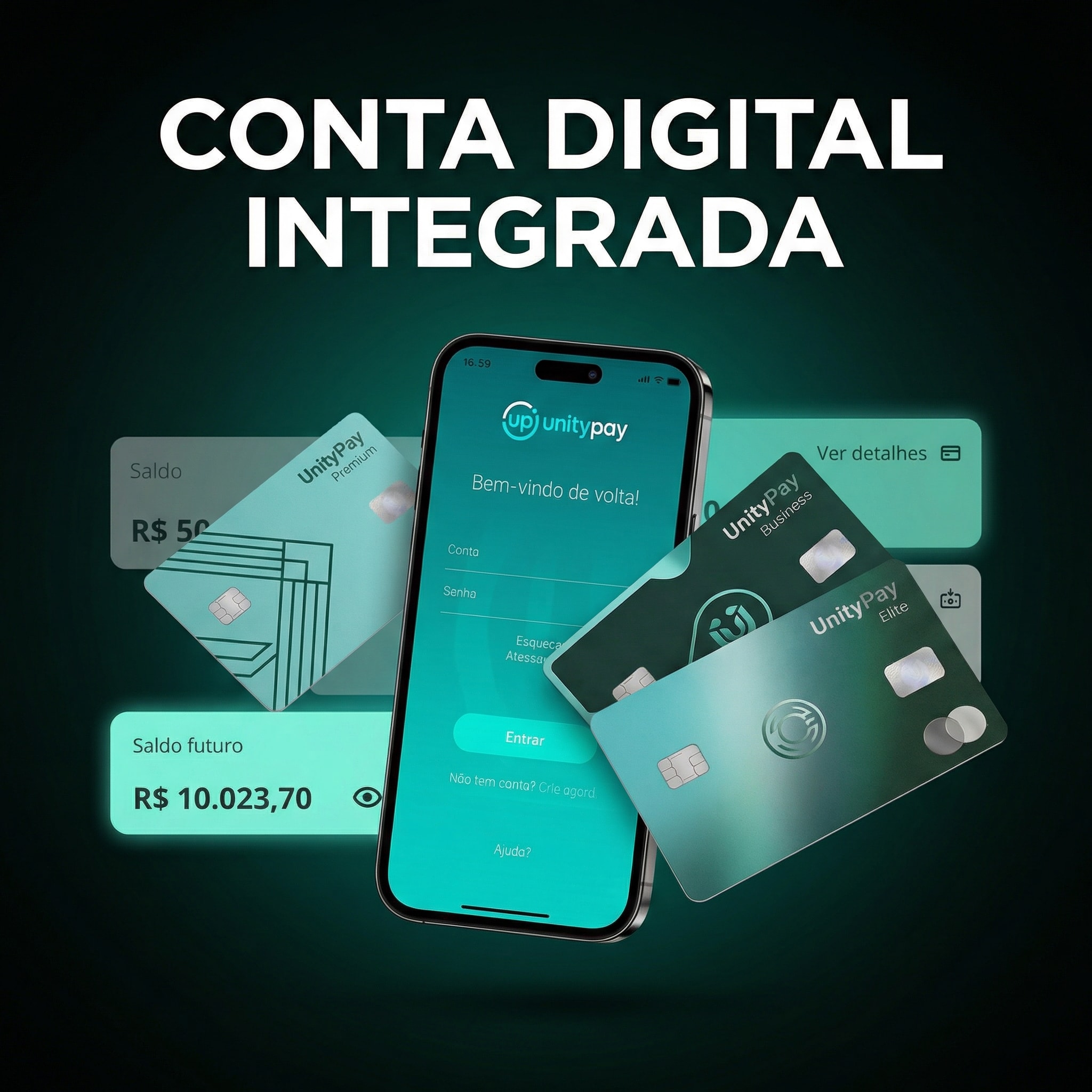 Conta Digital Integrada